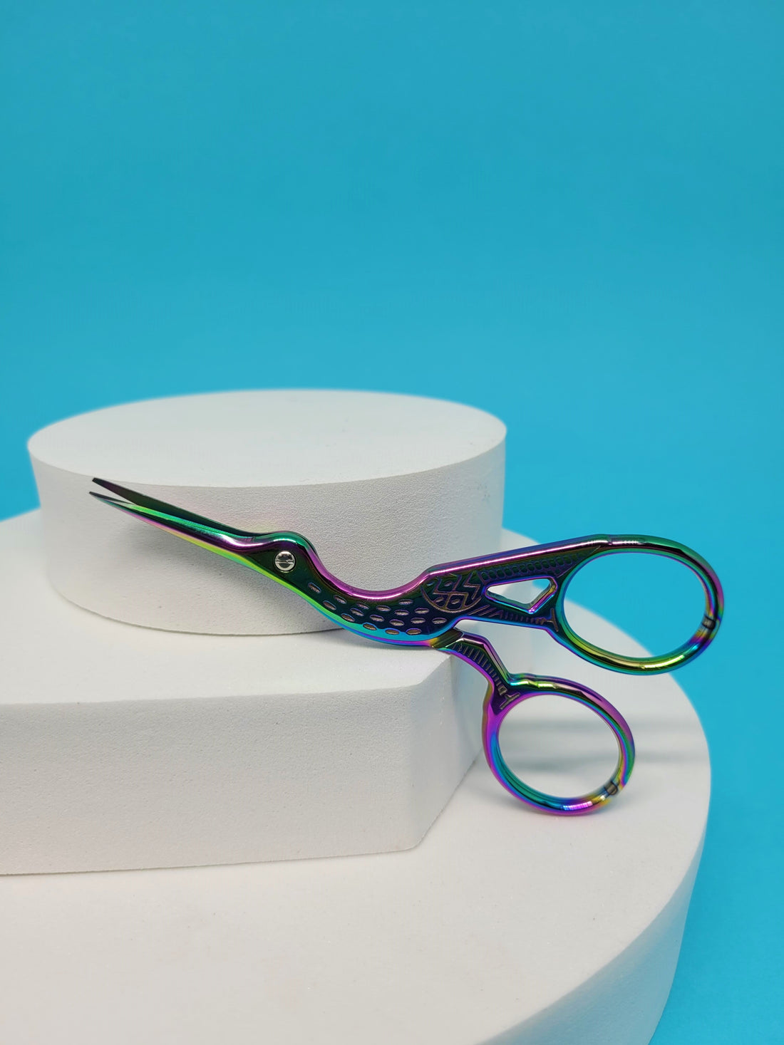 Tesoura Garça Holográfica GREENIE®