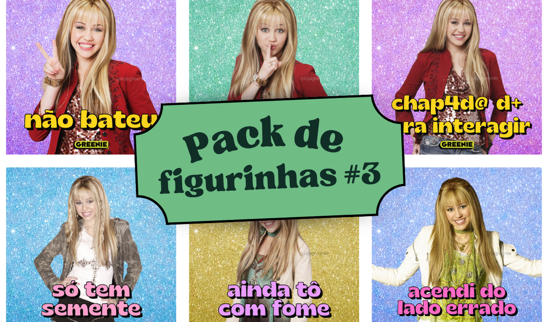 Pack de Figurinhas #3 | Miley 420