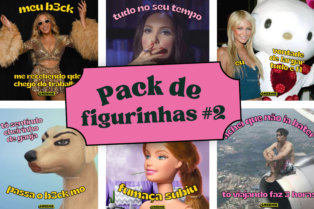 Pack de Figurinhas #2 | Memes 420